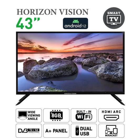 HorizonVision Android TV 43″ Full HD 4319HFL-V