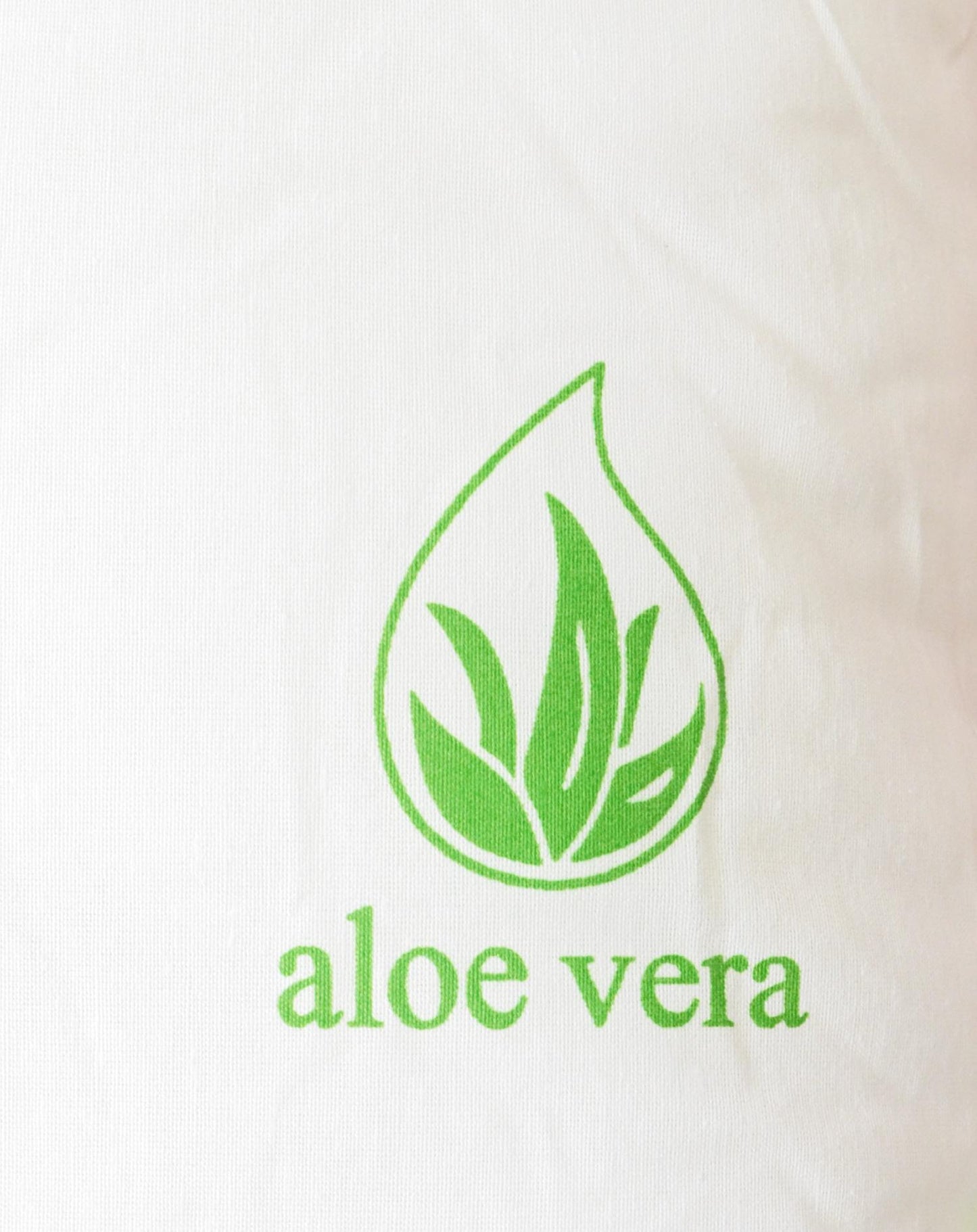 Μαξιλάρι ύπνου Aloe Vera 50x70 άσπρο + πράσινο