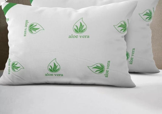 Μαξιλάρι ύπνου Aloe Vera 50x70 άσπρο + πράσινο