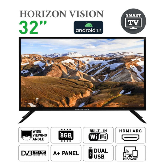 HorizonVision Android TV 32″ HD Ready 3215HFL-V