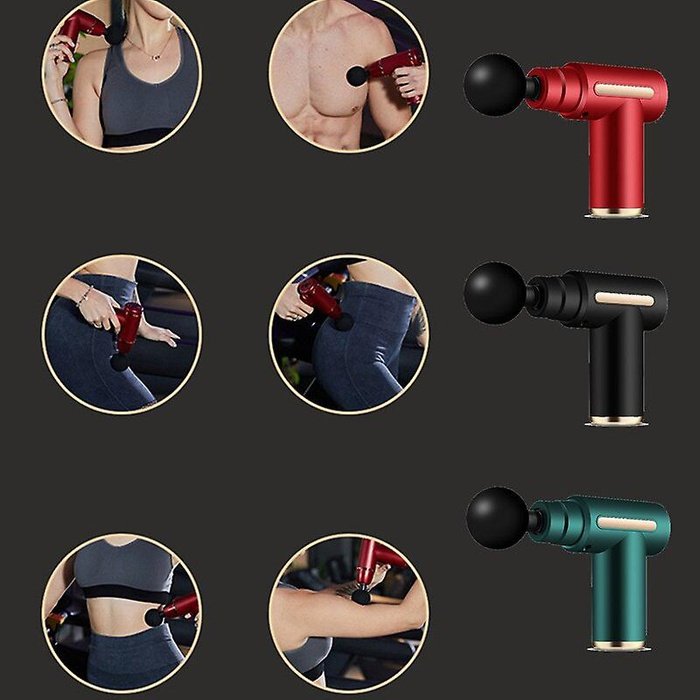 saketi italy - mini massage gun & muscle recovery with 8 high intensity speeds