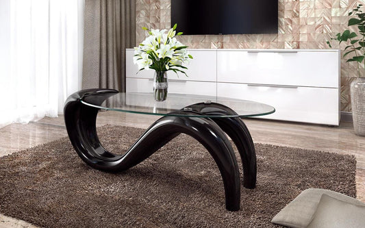 saketi italy - living room table velvet