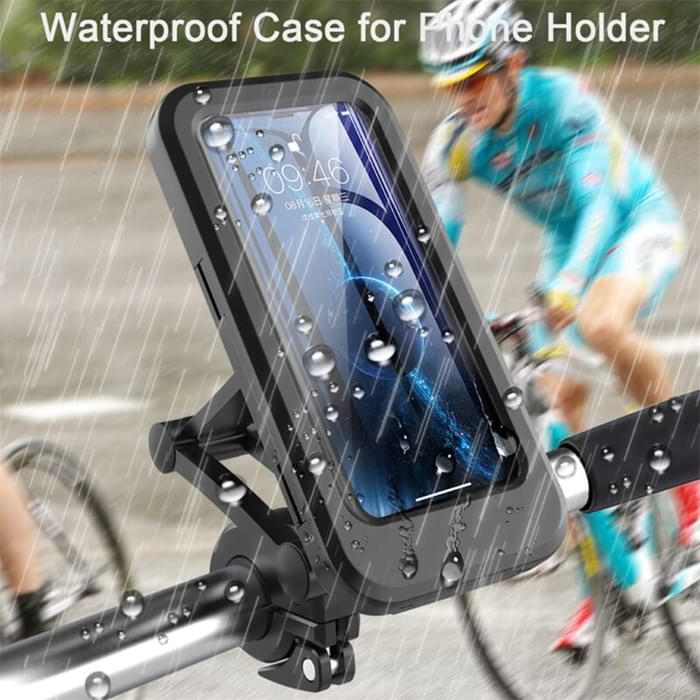 saketi italy - waterproof mobile phone case with bike/motorcycle mount