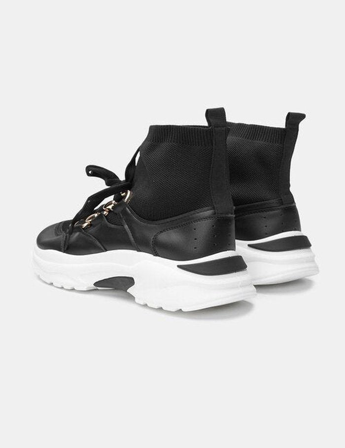 saketi italy - sneakers ankle boots sock with laces