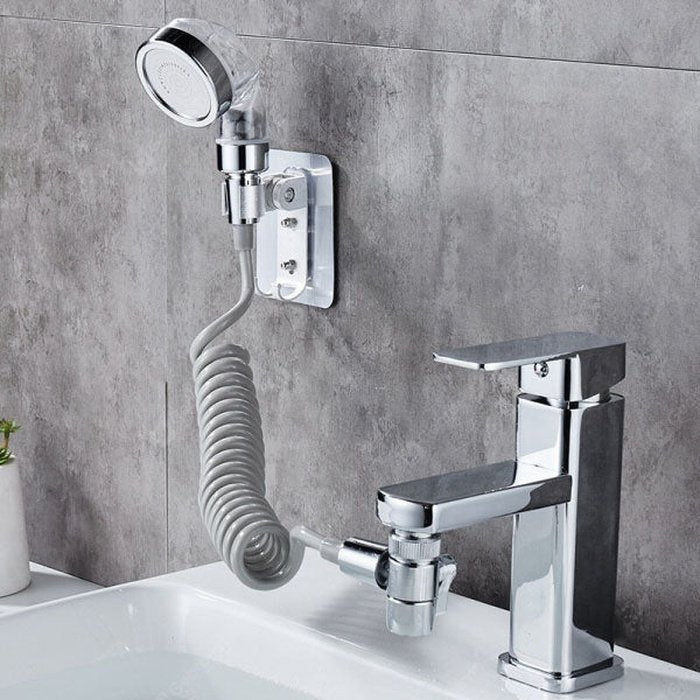 saketi italy - faucet extension with shower handle