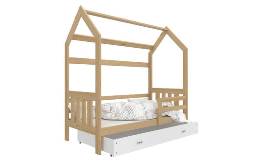 saketi italy - single children's bed and mattress nordin