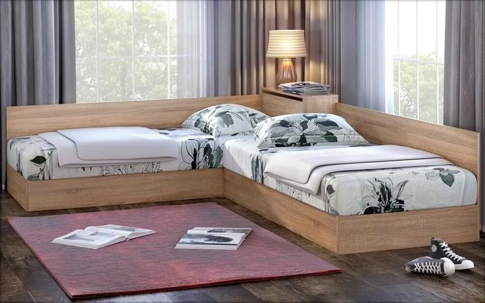 saketi italy - corner beds