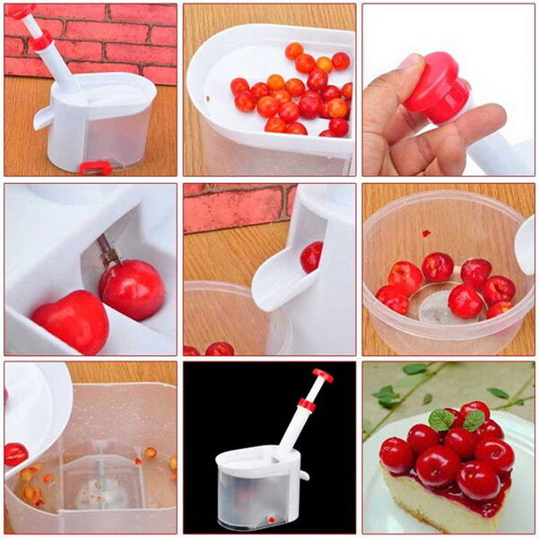 saketi italy - stone removal device with a base for olives, sour cherries, cherries
