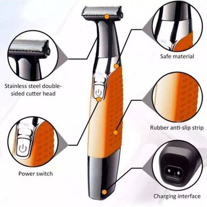 saketi italy - rechargeable face / body shaver
