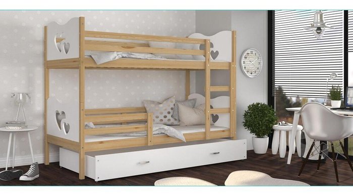 saketi italy - children's bunk bed and mattresses rasmus