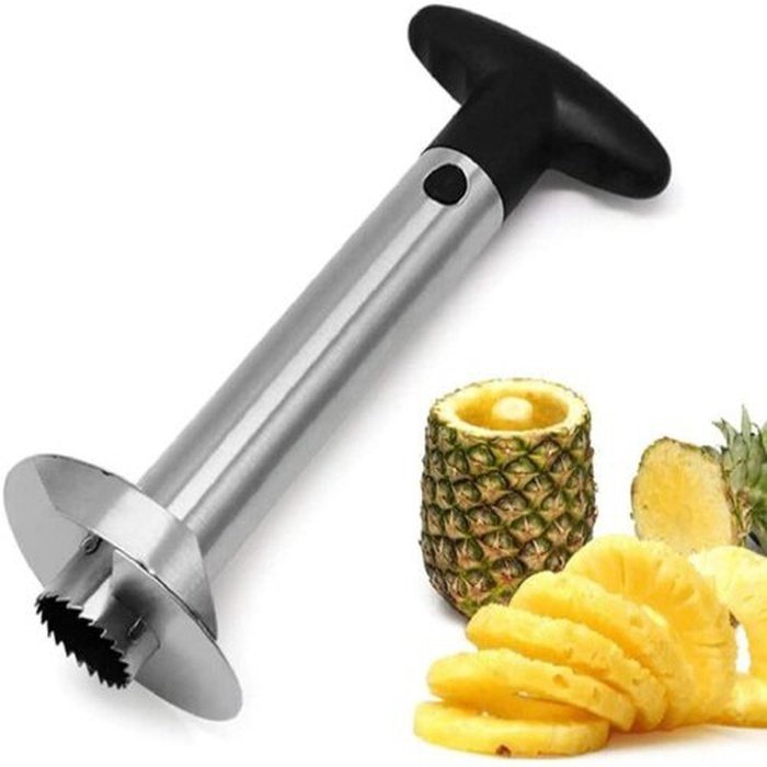 saketi italy - stainless steel pineapple peeler molly