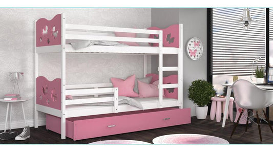 saketi italy - children's bunk bed and mattresses gigi