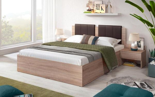 saketi italy - double bed and two bedside tables twix